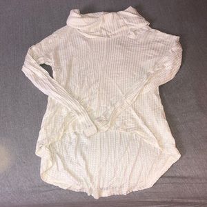 Sparkling white sweater